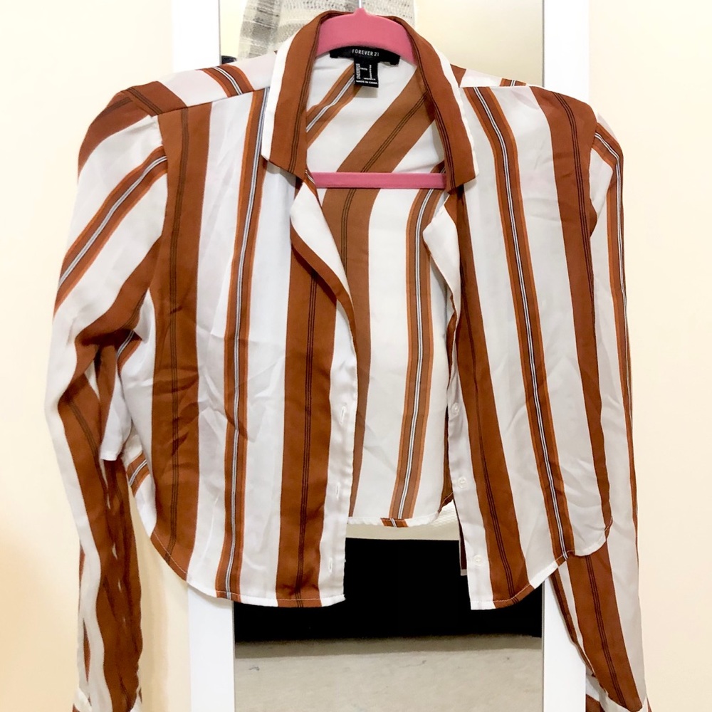 Forever 21 Cropped Cover Up Brand New!